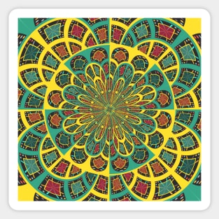 Tropical mandala Sticker